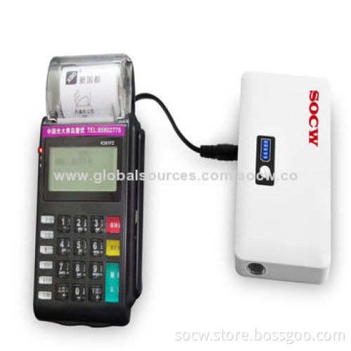 12,000mAh Dual Ports Portable Power Bank for POS